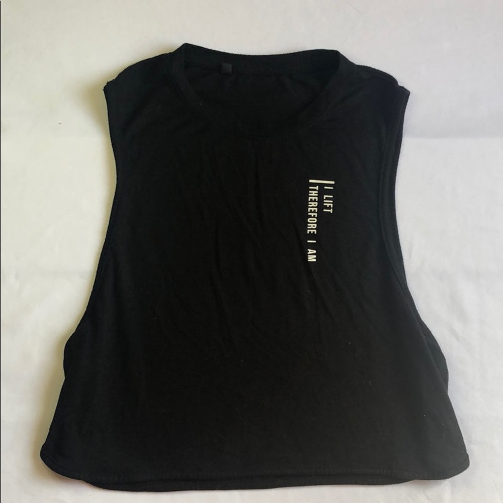 GymShark “I lift therefore I am” exclusive tank!